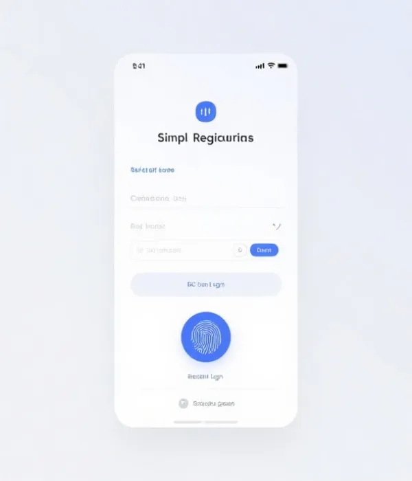 Registration Interface Preview